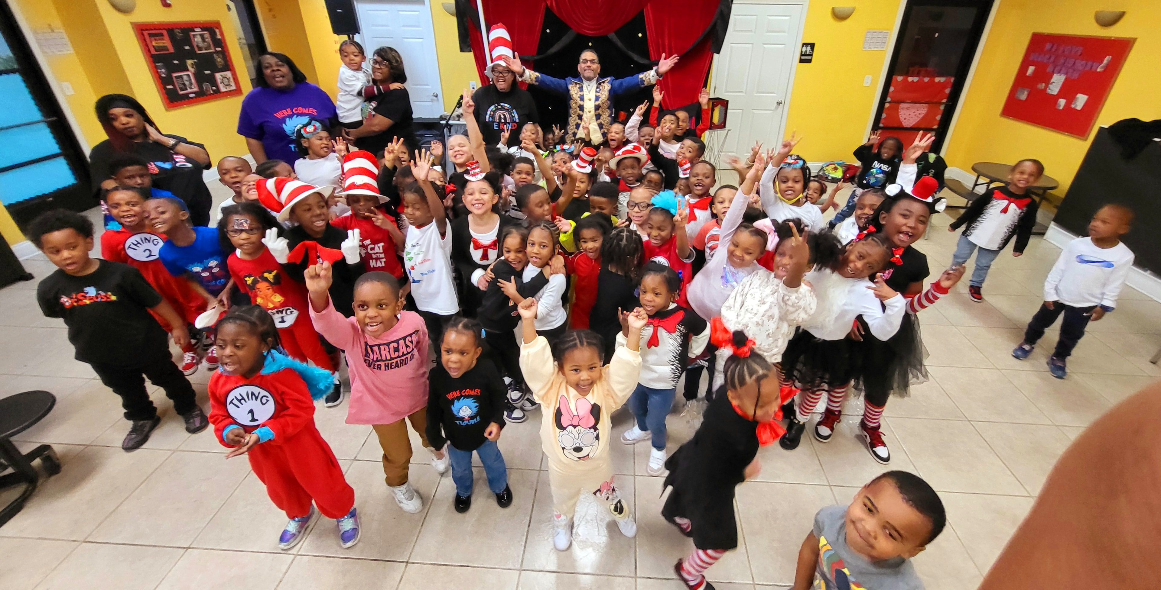 C. Magic performing for children at hospital