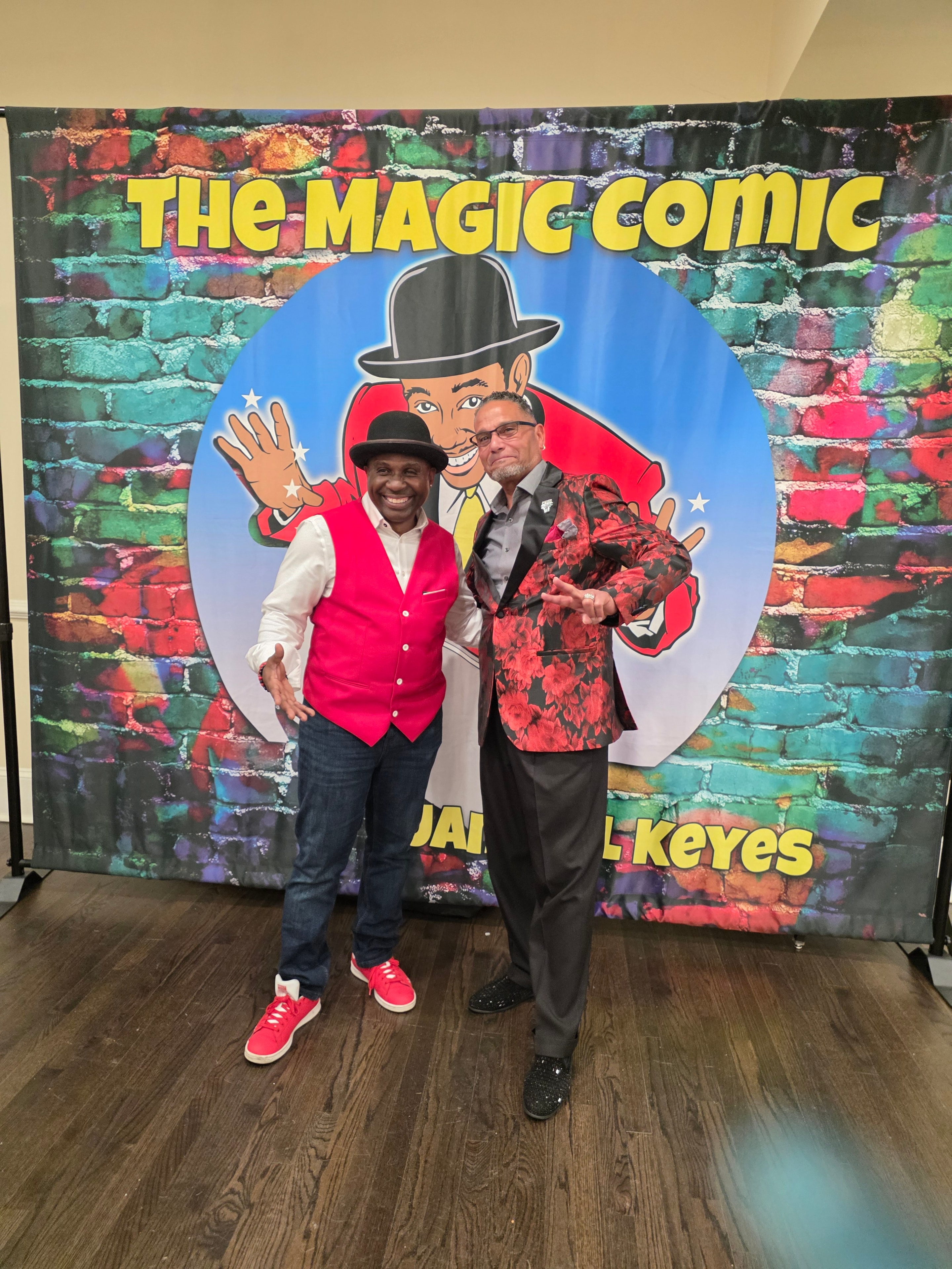 C. Magic with guest at event