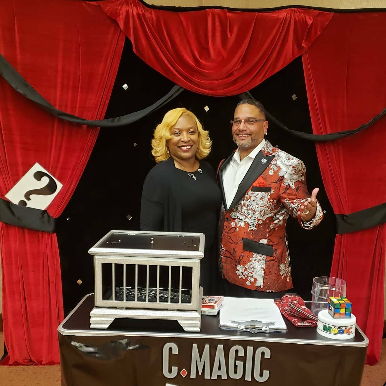 C. Magic at community event