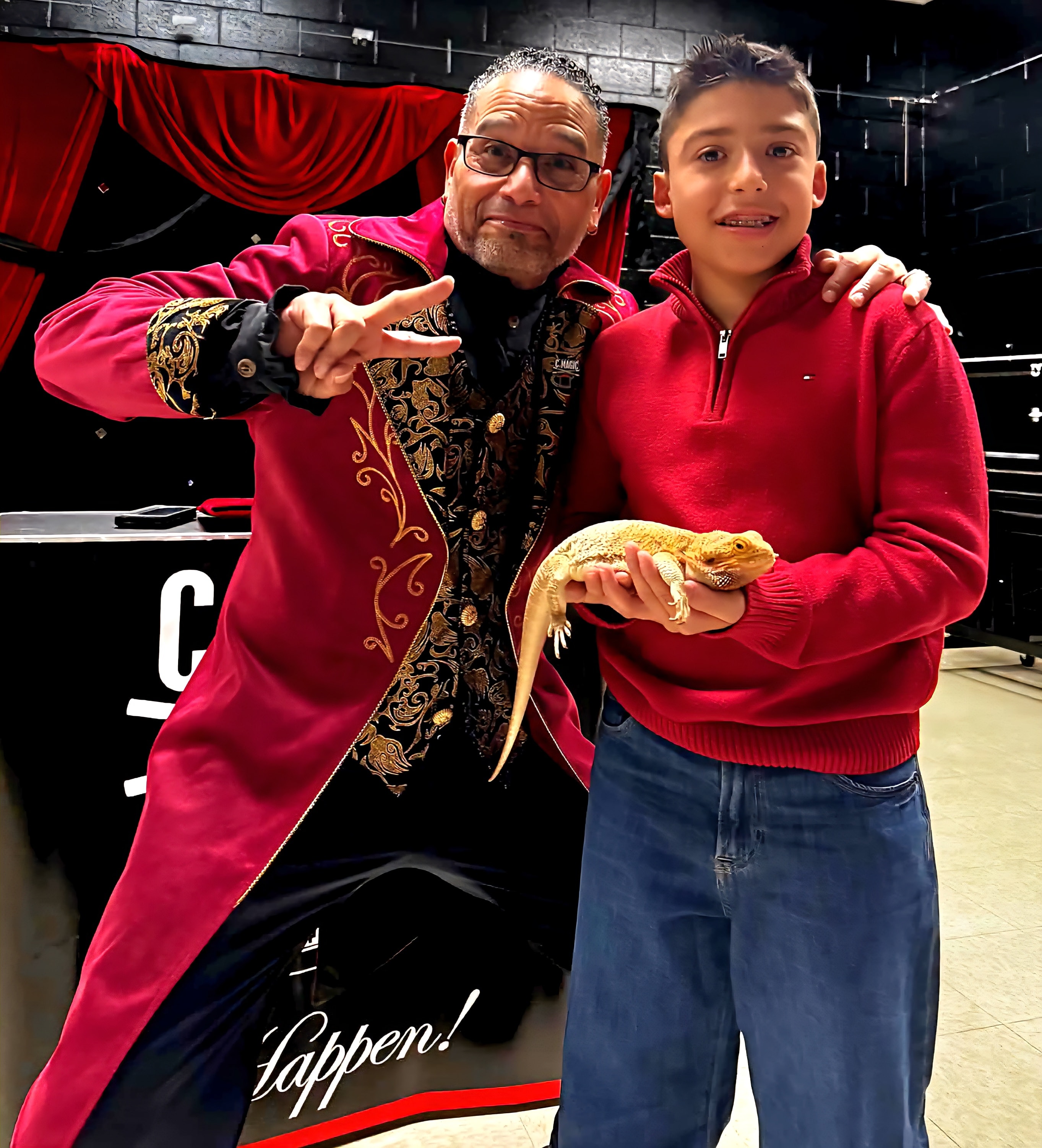 C. Magic at community event